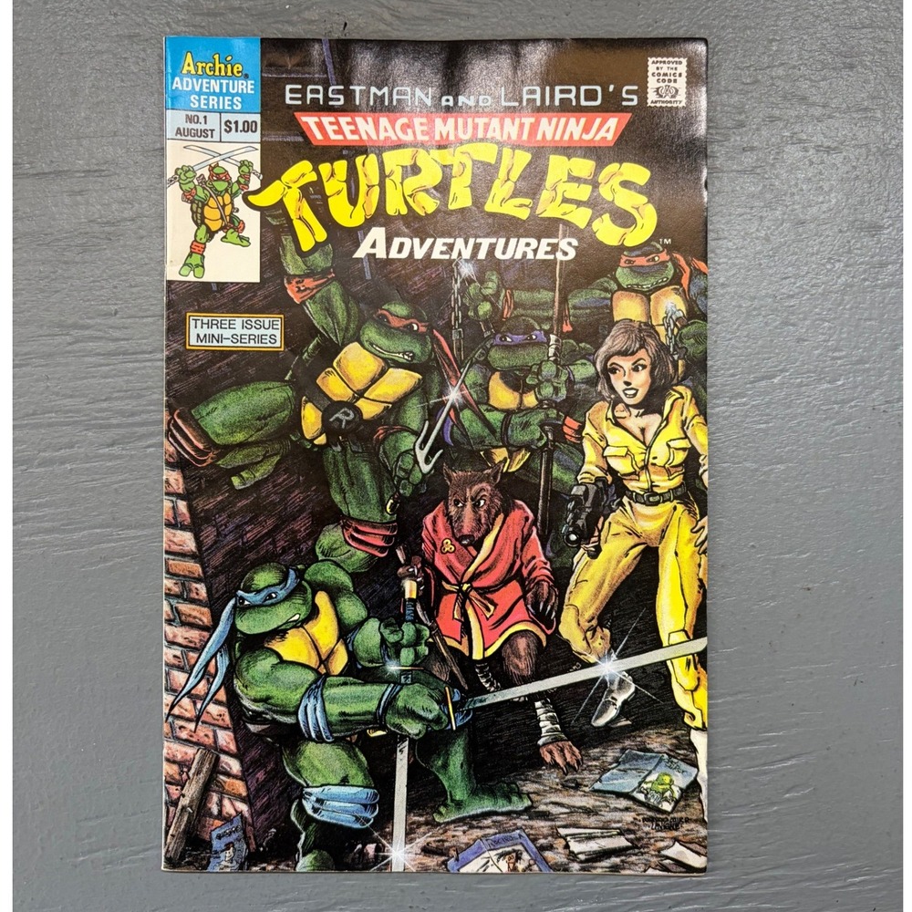 Physical Media - Archie Comics - Teenage Mutant Ninja Turtles Adventures #1